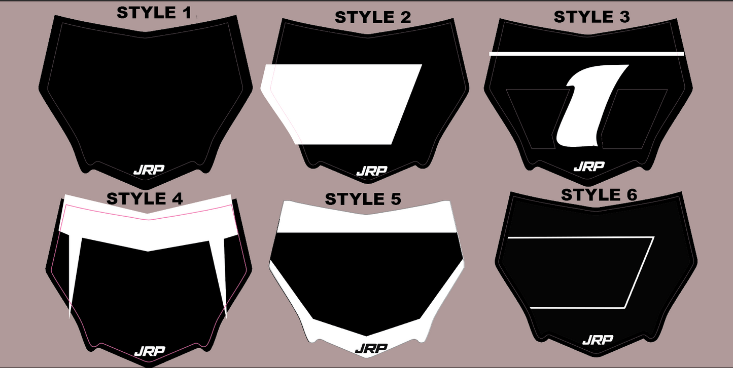 Motocutz Number Plate Decal