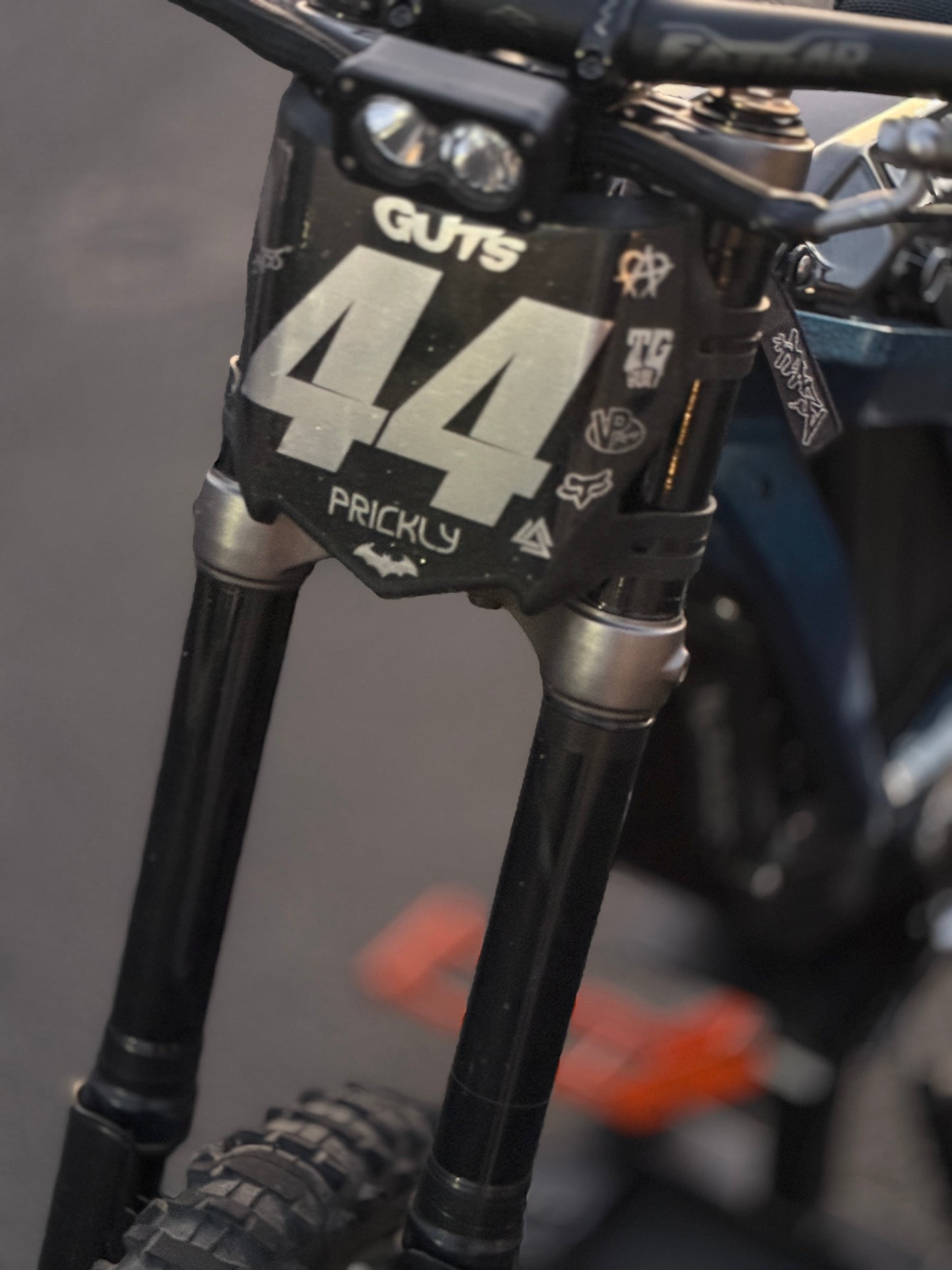 Glossy Black Fork Wraps