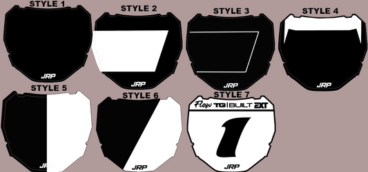 Odi Front Number Plate Decal