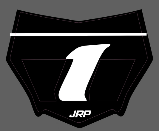 Vented Plate Motocutz Decal Only